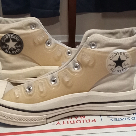 Converse Chuck Taylor All Star 70 x Kim Jones Ivory 2021 Size 11.5 Used - Picture 10 of 17